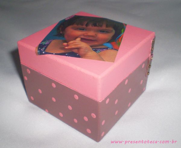Mini Porta jóia em dobradiça
