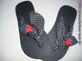 Chinelo em tecido 37