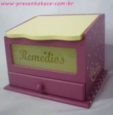 Caixa de remédio de bolinha