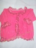 Blusa com detalhes em crochê