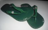 Chinelo 41 em strass