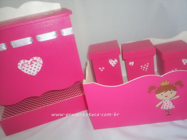 Kit BB menina pink - 108