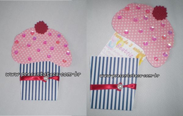 Convite Cupcake