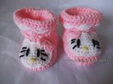 Hello Kitty botinha rosa