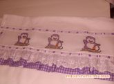 Pano de prato pinguim