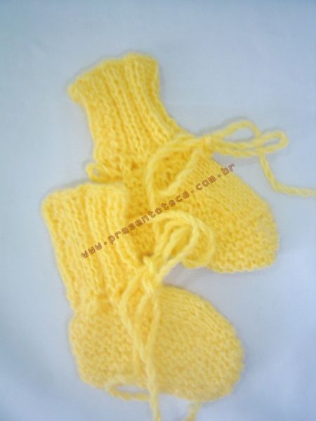Sapatinho amarelo