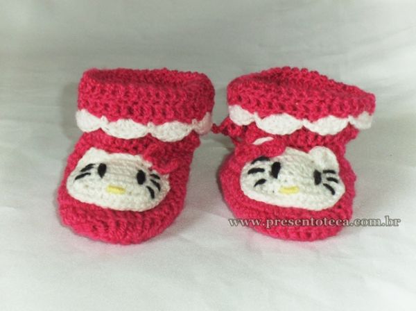 Hello Kitty botinha pink