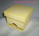 Porta chá amarelo