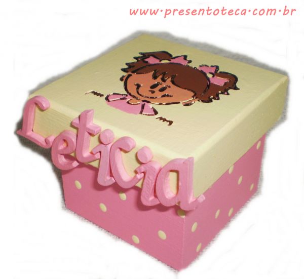 Mini porta jóia menininha