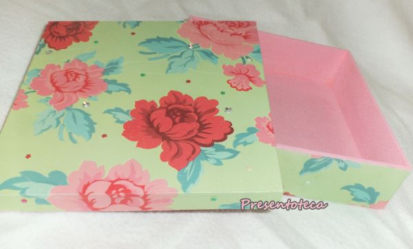 Porta joias floral - cód. 238