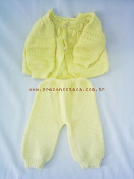 Conjunto blusa e calça