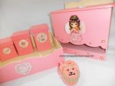 Kit bebê menina anjo - cód. 132