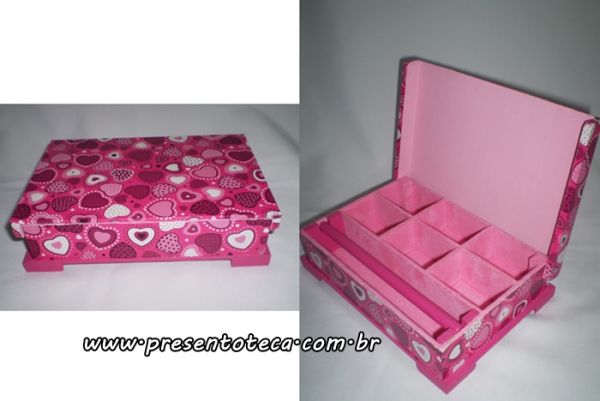 Porta jóias pink